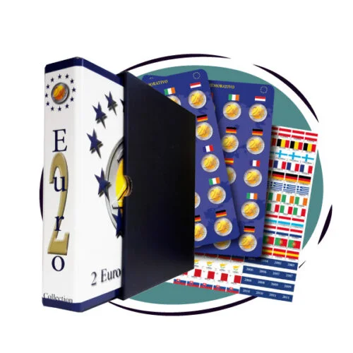 MasterPhil Raccoglitore Album Per Cartoline Antiche Versione Verticale Art.  213 Copertina E Custodia (venduto Vuoto) - Coins&More